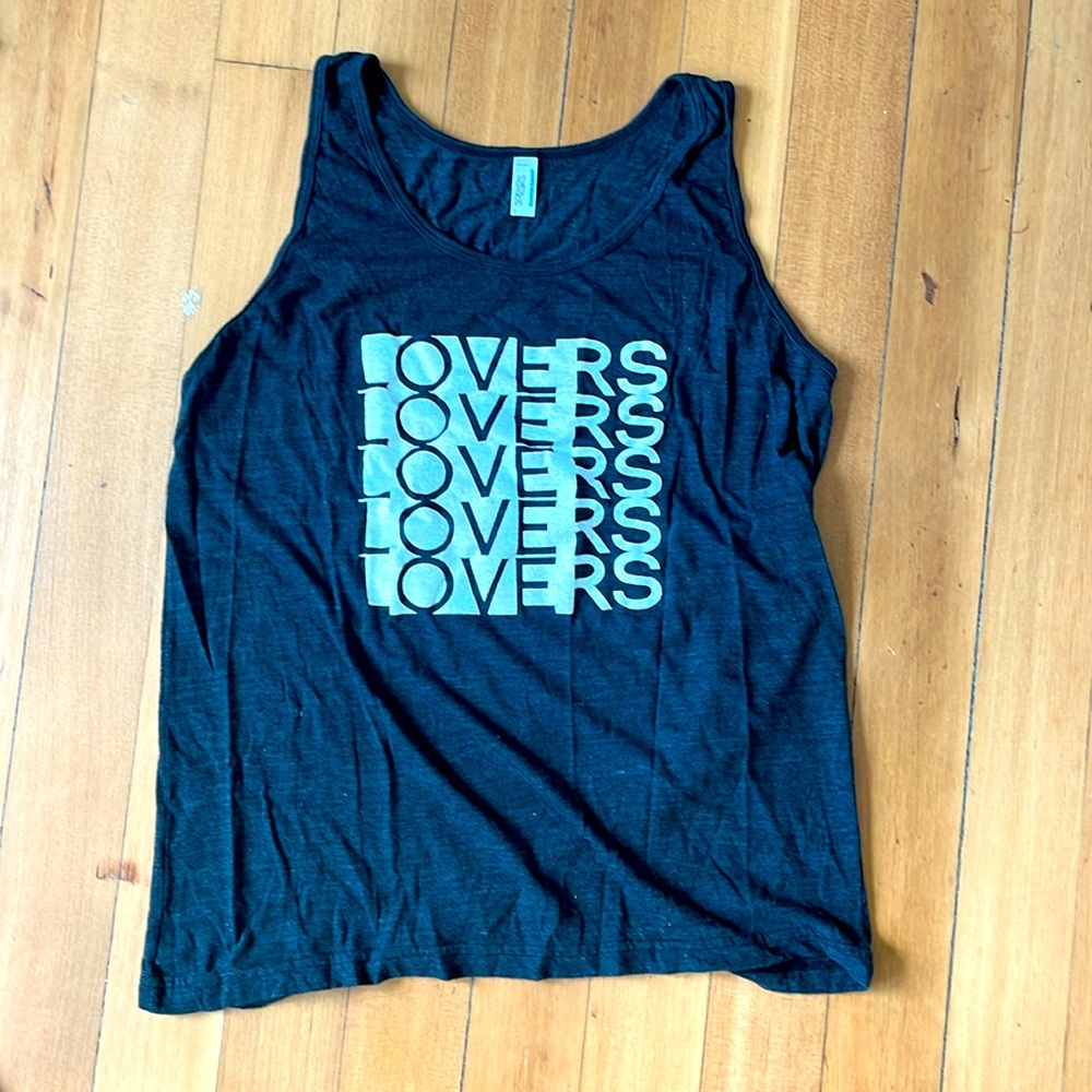 American Appeal tank top LOVERS size large